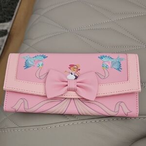 Disney Loungefly Pink Cinderella Wallet